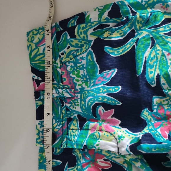 Lilly Pulitzer The Callahan Shorts Women’s 0 Tropical Print - Picture 7 of 12